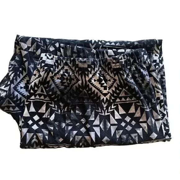 Always Women’s Trendy Cheetah Print Brown Black Cozy Jogger Pants SZ S # 1048 - Picture 9 of 12